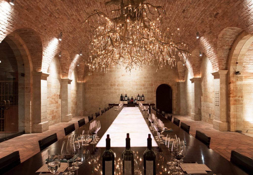 Inside the Swarovski CrystalEmbellished Wine Cave Where a